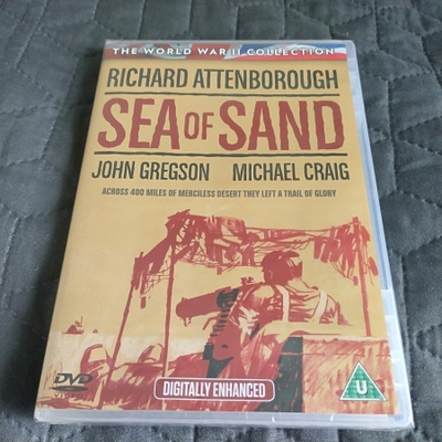 Sea of Sand - aavikon taistelijat (1958) DVD **muoveissa**