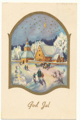 Mirja VÄNNI - Joulukirkkoon - kulk. 1954