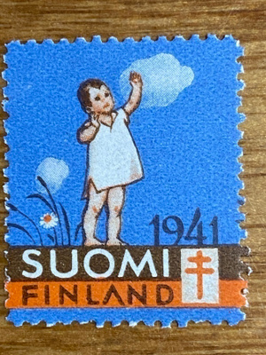 JOULUMERKKI TYTTÖ JA TÄHTI 1941**