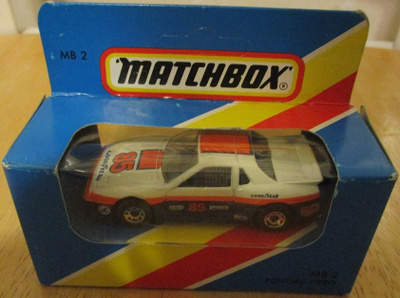 Pontiac Fiero GT 2.8 V6 Coupe 2 Door 1983 Matchbox MB2 1:56