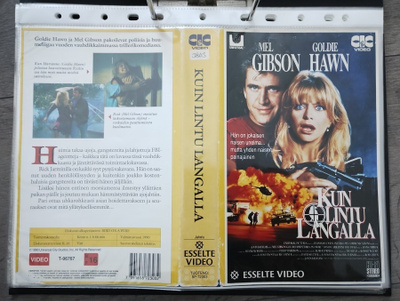 Kuin lintu langalla kansilehti