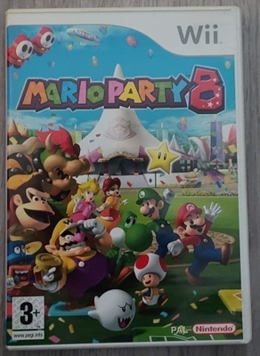 * Mario Party 8 Wii / Wii U PAL CIB Lue Kuvaus