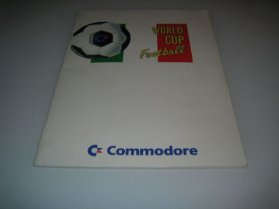 Commodore World Cup Football Ohjekirja