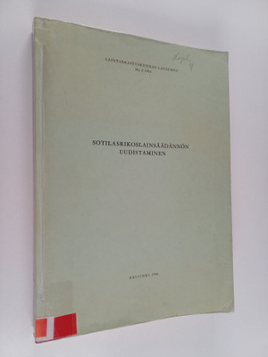 Sotilasrikoslainsäädännön uudistaminen