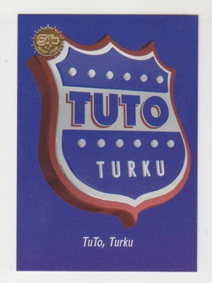 94-95 Sisu TuTo  logo kortti.