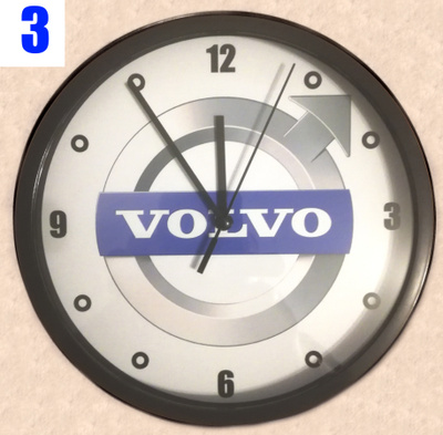 VOLVO   Seinäkelloja  eri malleja