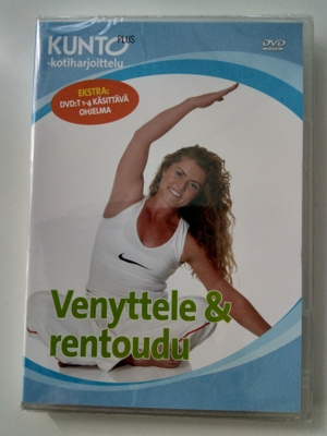 Dvd Kunto plus VENYTTELE & RENTOUDU ( UUSI!)  Sis.postikulut