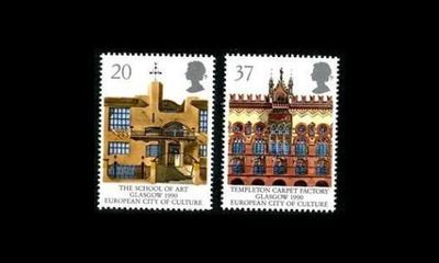 Iso-Britannia 1263-4 ** Euroopan kulttuuripääkaupunki Glas