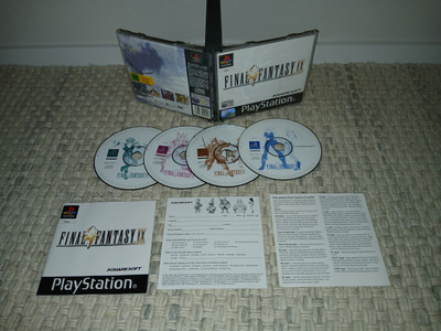 Final Fantasy IX PS1 (suomiversio, big box)