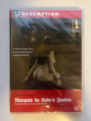 Marquis De Sade's Justine (DVD) Banned (1969) UUSI