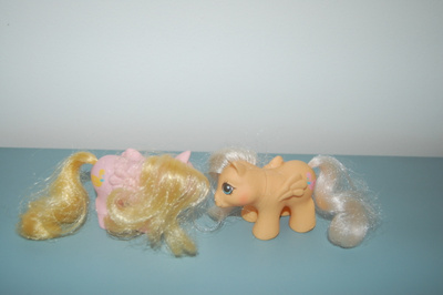 MY LITTLE PONY G1 NEWBORN TWINS - DIBBLES JA NIBBLES