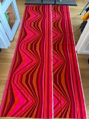 Tampella vintage verhokankaat 2kpl 135cm x 253cm