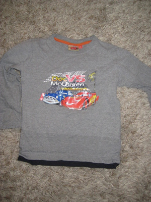 **ale!! DISNEY CARS T-PAITA , harmaa 122 cm *