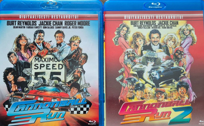 The Cannonball Run - Kanuunankuularalli 1-2  -Blu-Ray