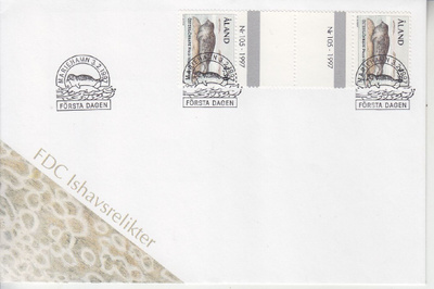 Åland FDC  LaPe 126 välilöparilla