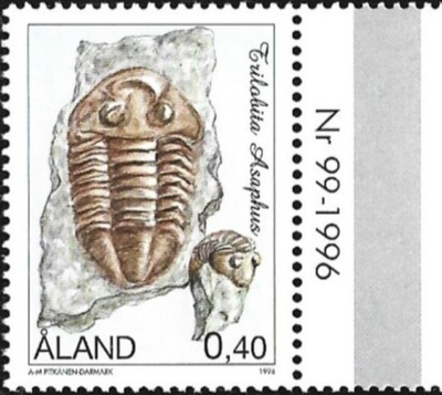 Ål 1996 Yleismerkit 0 ,40 mk välilöpari numero ** LaPe 117