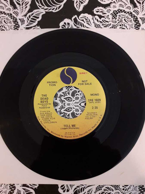 DEAD BOYS : Tell Me [mono + stereo] - 7" [USA,  Sire, 1978]