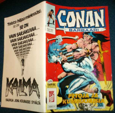 CONAN Barbaari No: 4 - 1991 (Sis.postikulut)