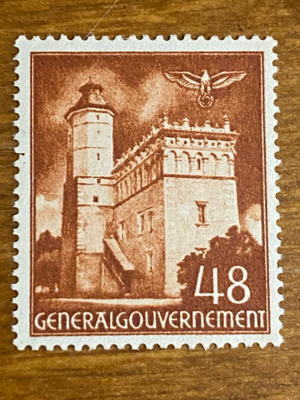 SAKSA 1941 GENERALGOUVERNEMENT RAKENNUKSIA**