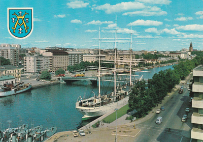 LAIVAKORTTI - PURJELAIVA SUOMEN JOUTSEN - 14
