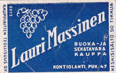 Kontiolahti, Lauri  Massinen    1/14