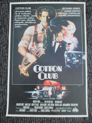 Cotton Club (Coppola, 1984) - vanha elokuvajuliste