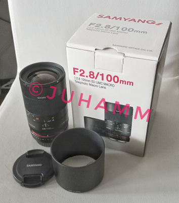 Samyang 100mm macro Canon
