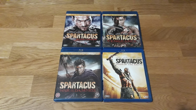 Spartacus Kaudet 1-3 & Gods of the Arena Blu-ray Koko sarja