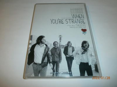 THE DOORS - WHEN YOU`RE STRANGE   -  DVD