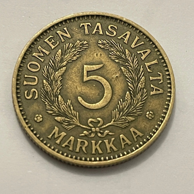 5 markkaa 1930