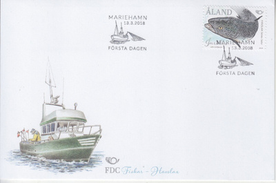 Åland FDC 2018 Lohi