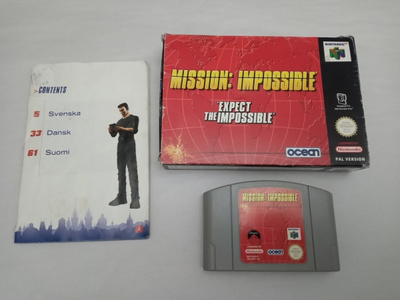 N64 Mission Impossible Scn Cib