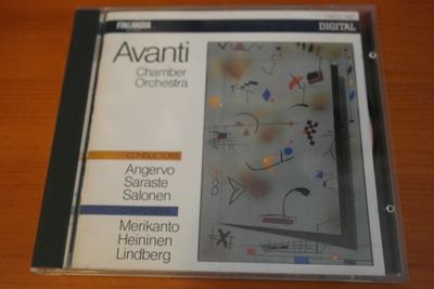 Avanti Chamber Orchestra:Angervo-Saraste-Salonen CD.