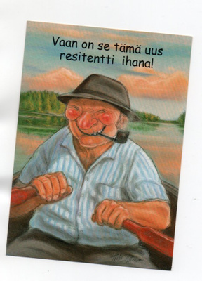 °°VAAN ON SE TÄMÄ UUS...°° -KORTTI / Hörölä