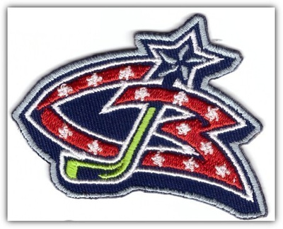 NHL - Columbus Blue Jackets -kangasmerkki / hihamerkki