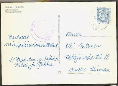 Runebergin lähde vierusleima 1980