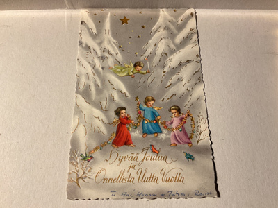 Postikortti Hyvää joulua!