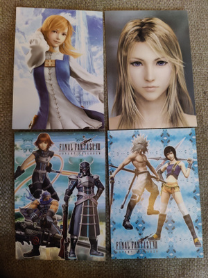 Final fantasy isot postikortit
