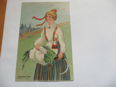 Kansanpuvut; Sulkava - 1923