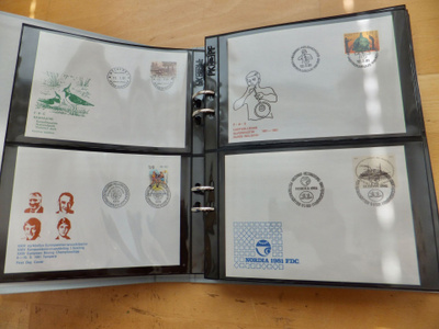 n 96 VANHAA FDC Ensipäiväkuorta Hyvässä Albumissa 1980-l