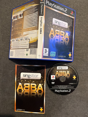 SingStar Abba PS2 (Suomijulkaisu)