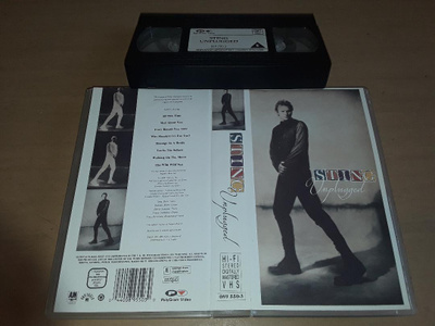 Sting: Unplugged - UK VHS (PolyGram Video)