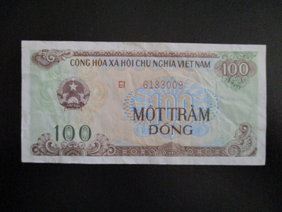 VIETNAM 100 DONG 1991 KL4 (K15-S110)