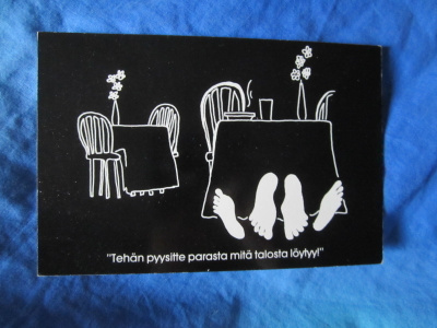 Tehän pyysitte parasta mitä talosta löytyy - Nikikid Cards