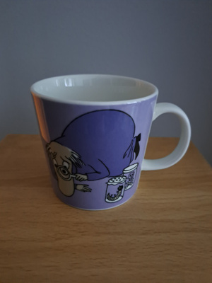 Muumimuki Hemuli(2004-2013)-Tarra-Käyttämätön ja virheetön