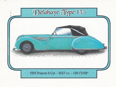 Auto Delahaye Type 135    p140