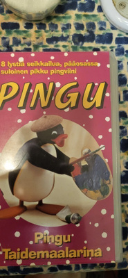 Pingu taidemaalarina vhs