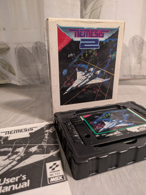 Nemesis 2 Gradius MSX CIB