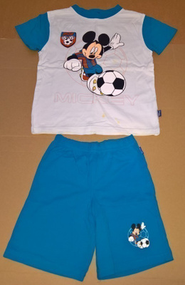 KESÄ DISNEY MIKKI SHORTSI ASU KOKO 98 / 104