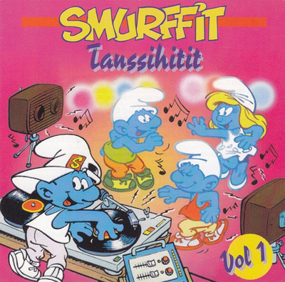 Smurffit - Tanssihitit Vol 1 (CD) HUIPPUKUNTO!!